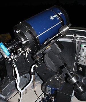Pine Mountain Observatory's new remotely operated telescope