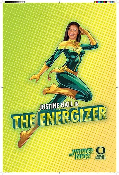 Justine Hall poster