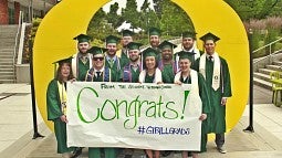 2017 Oregon vetran graduates
