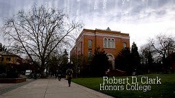 Robert Clark Honors College exterior view