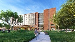 Drawing of next residence hall