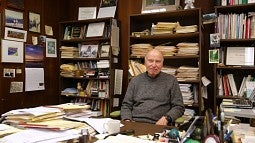 Paul Slovic at his desk