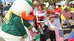 The Duck visists Fiesta Mexicana