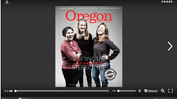issuu cover of Oregon Quarterly