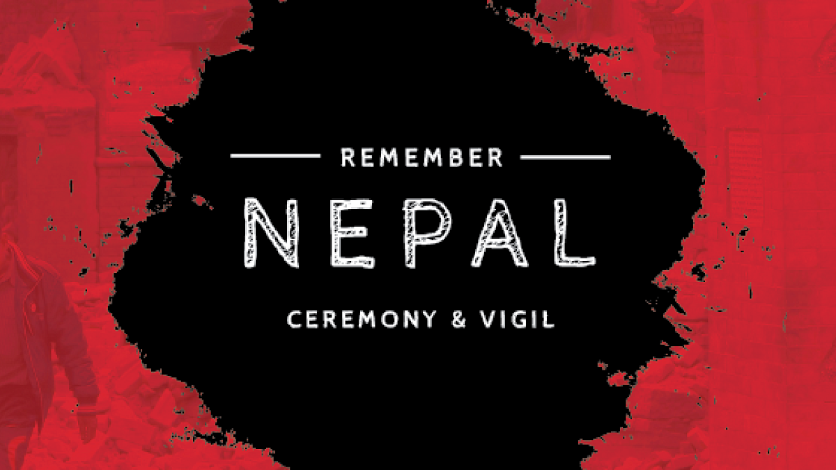 Nepal earthquake vigil
