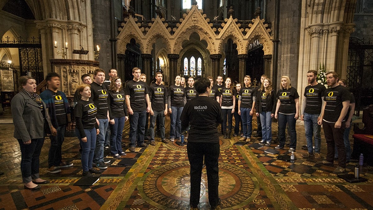 UO Chamber Choir places second Marktoberfest
