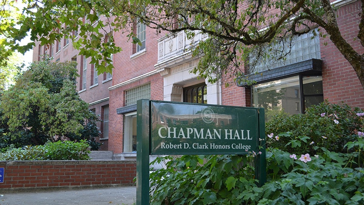 Chapman Hall, home of the Clark Honors College