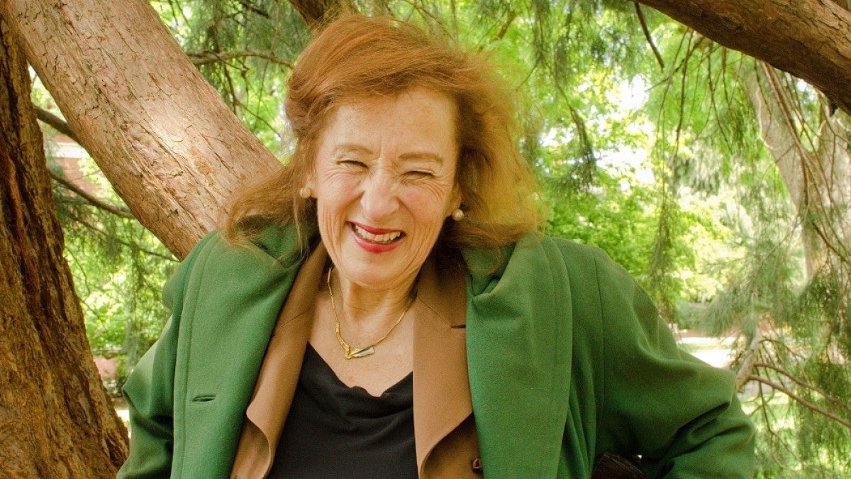 Literature professor Barbara Mossberg