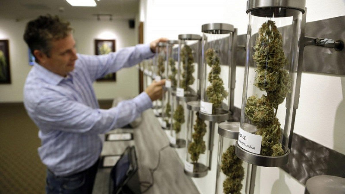 Cannabis shop (Photo: The Associated Press)