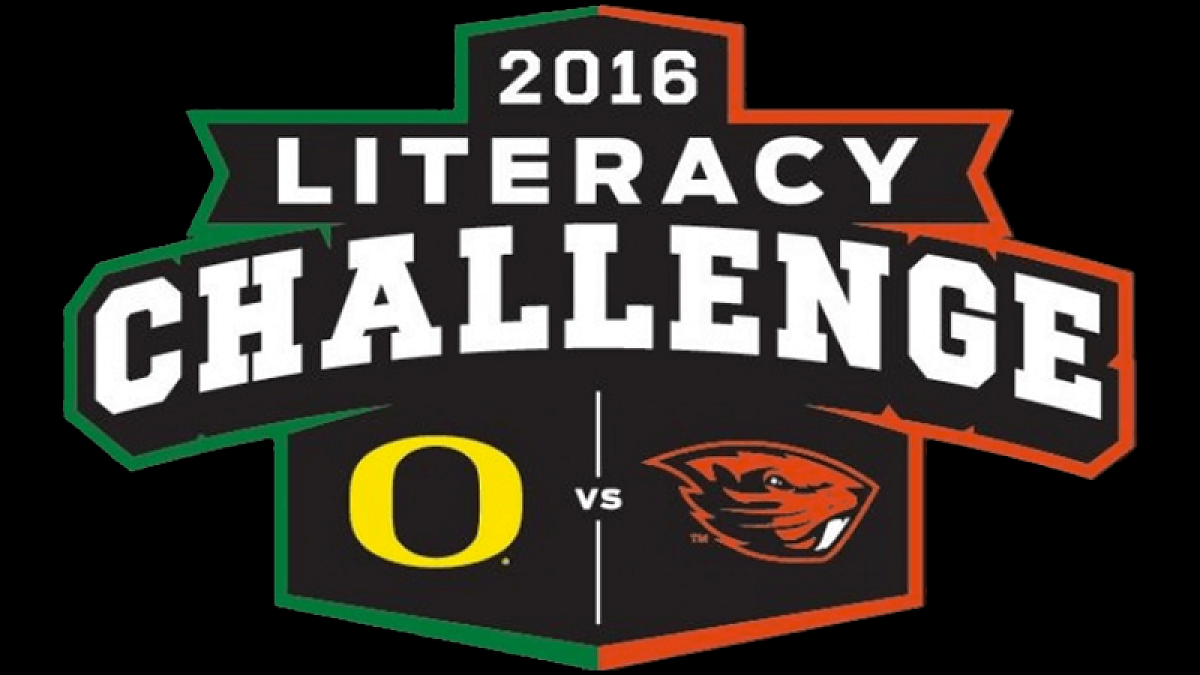 Logo of the 2016 Oregon Literacy Challenge