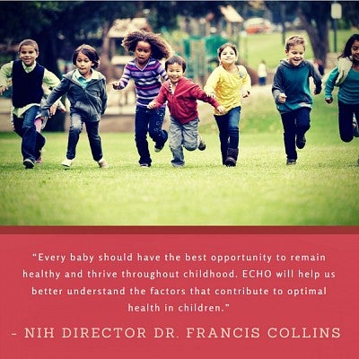 How the enviroment impacts childhood health is the focus of the new NIH initiative