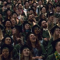 The main commencement ceremony