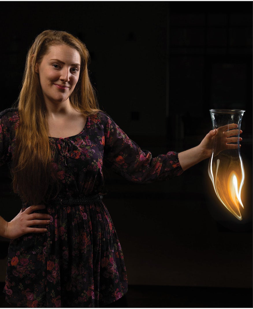 Physics Student is Melting Glass Ceilings