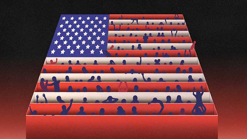 U.S. flag illustration