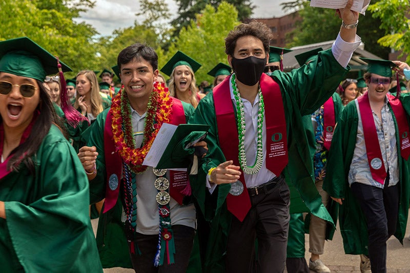 Celebrating Our Graduates University of Oregon Commencement 2021