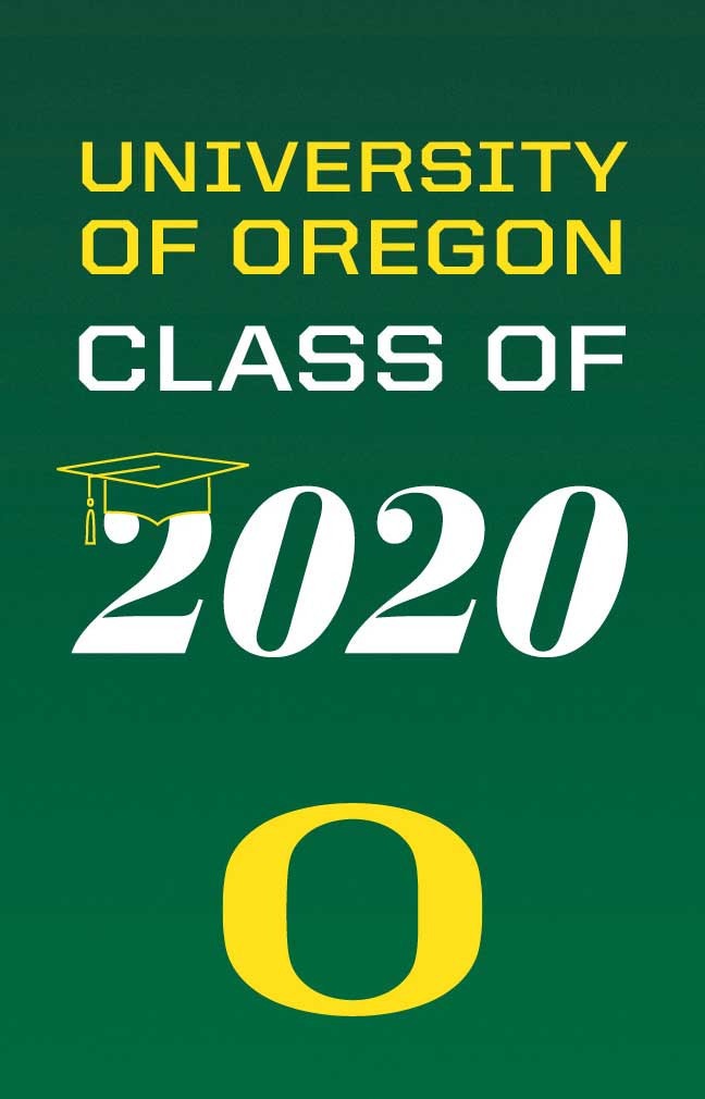 University of Oregon Ducks Graduation Card Handmade