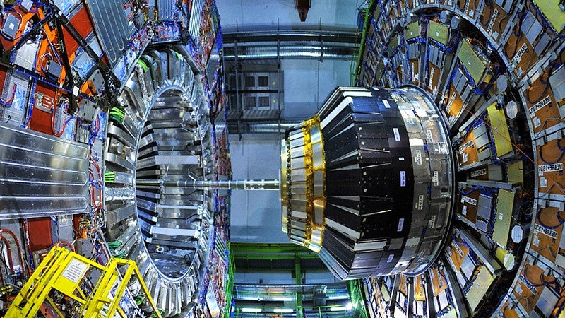 A detector in the Large Hadron Collider