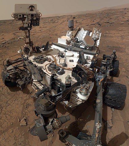 Martian rover Curiosity