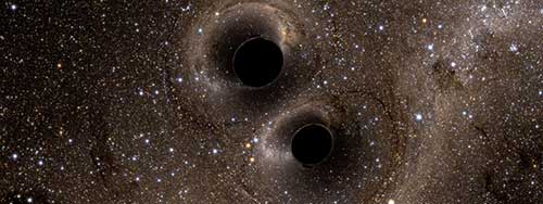 Two colliding black holes