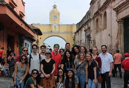 The group that went to Guatemala