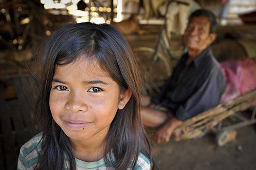 Child in Laos