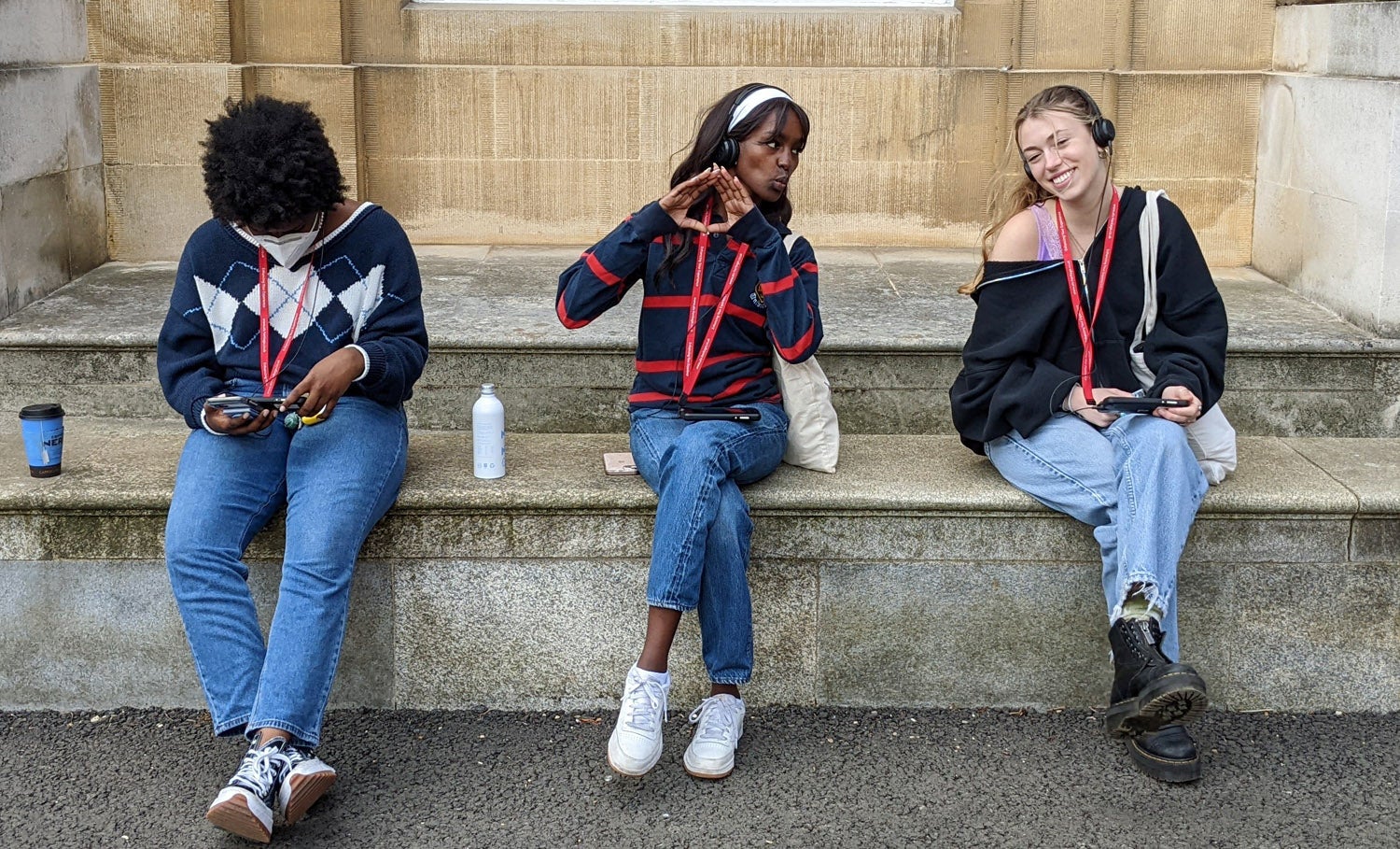 UO students at Christ Church, an Oxford University College