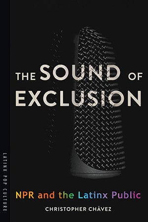Book cover with a microphone.