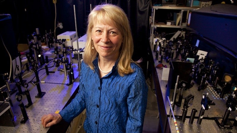 UO chemistry professor Geri Richmond