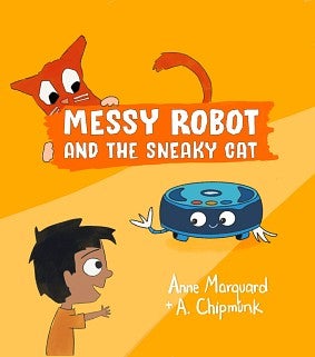 Messy Robot and Sneaky Cat