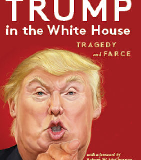 Trump in the White House cover