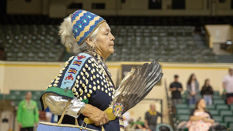 2018 Mother's Day Powwow dancer