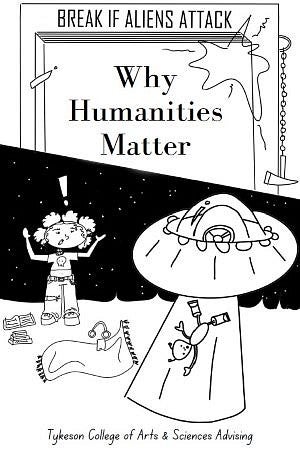 Why Humanities Matter zine cover