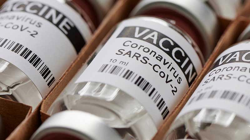 Vials of vaccine
