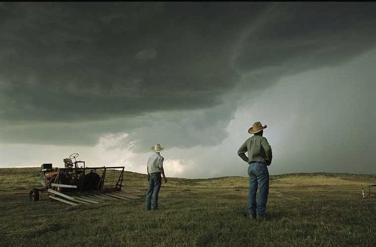 Haying Nebraska. Photograph by Jim Richardson - National Geographic Stock