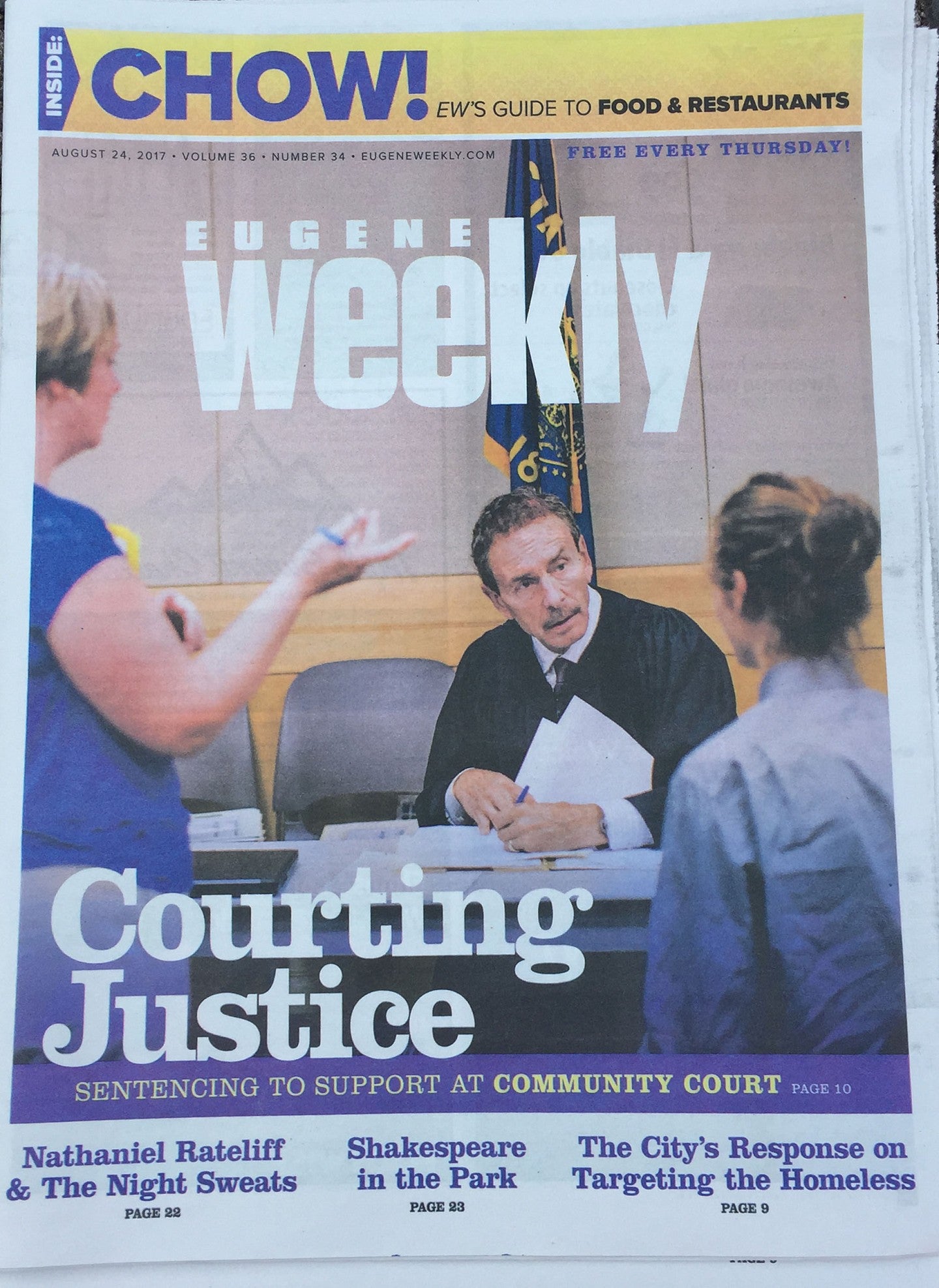 Eugene Weekly cover