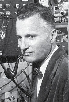 Crasemann in the 1960s. Photo courtesy of Special Collections and University Archives, University of Oregon Libraries