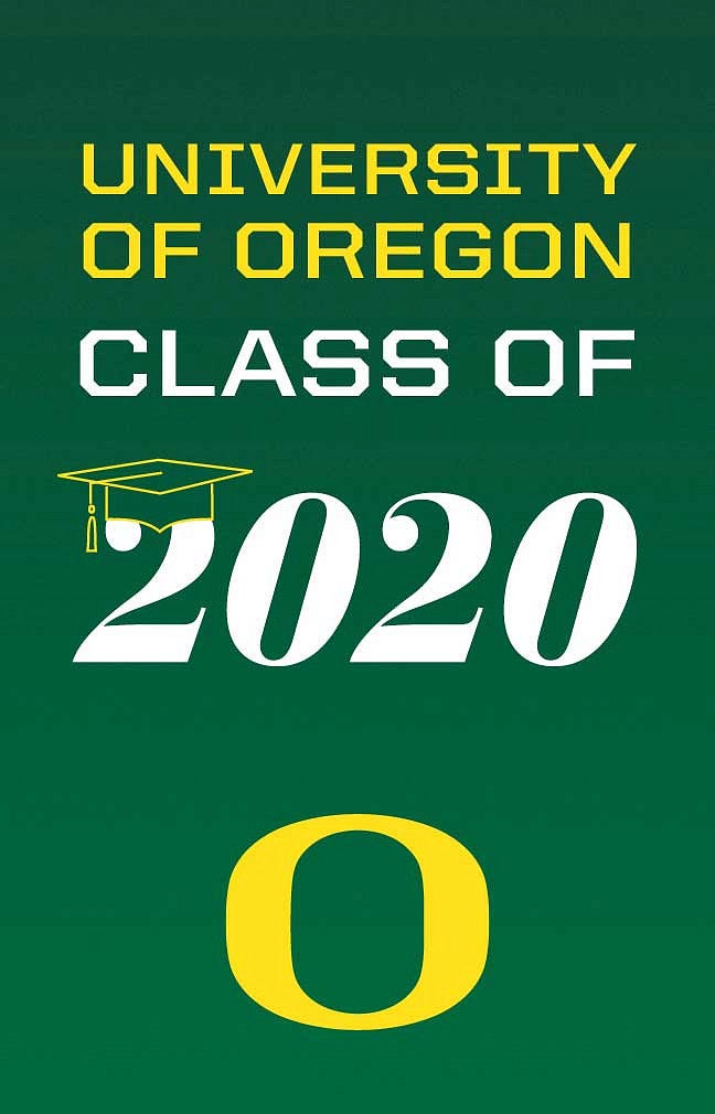 University of Oregon Class of 2020
