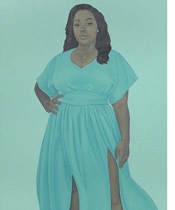 Portrait of Breonna Taylor painted by Amy Sherald 