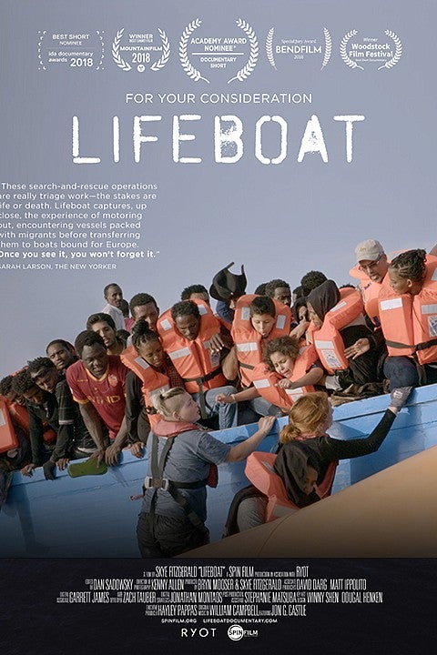 Fitzgerald’s Lifeboat, a 2019 Oscar Academy Award nominee, followed harrowing search-and-rescue operations off the coast of Libya as refugees fled their country