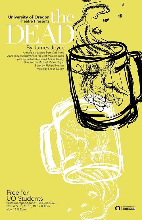 Poster for the Dead by James Joyce