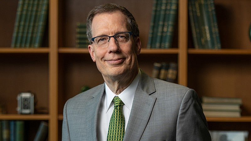 Incoming UO President Karl Scholz