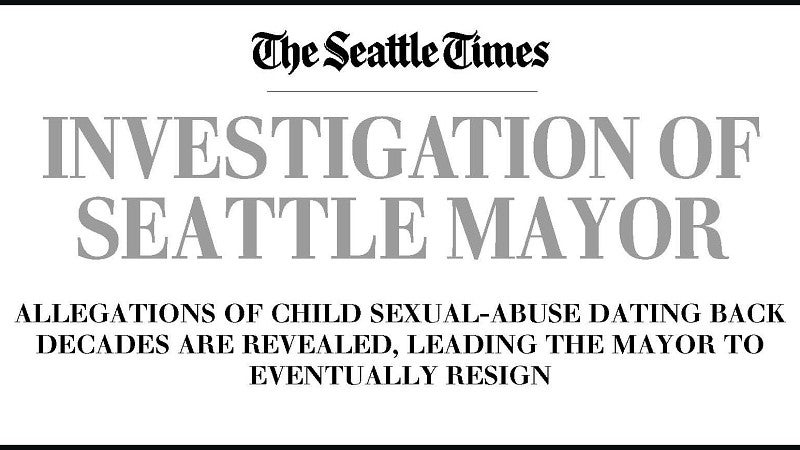 Seattle Times headline