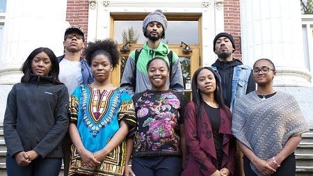 Members of the Black Student Task Force