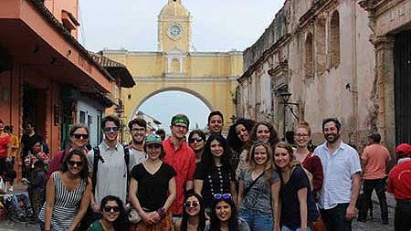 The group that went to Guatemala