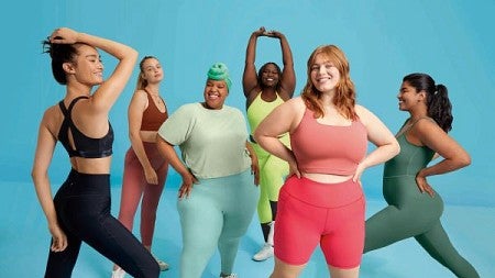 Image from Old Navy's Bodequality campaign