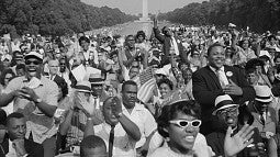 The March on Washington in 1963