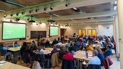 UO employees participate in campus climate forum at the Living Learning Center