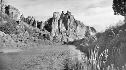 Smith Rocks and Crooked River by Ray Atkeson
