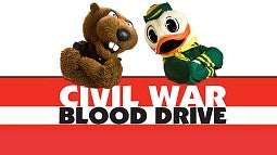 2016 Civil War blood drive logo