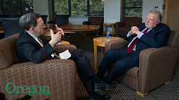 President Schill sits down with Chuck Lillis 